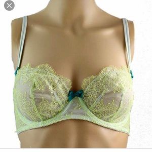 NWT:  Victoria’s Secret bra.  Green!  Size 32DD
